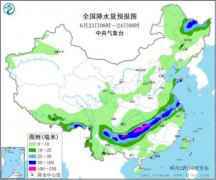 长江中下游遭遇入汛以来最强降雨 暴雨将横扫10省市区