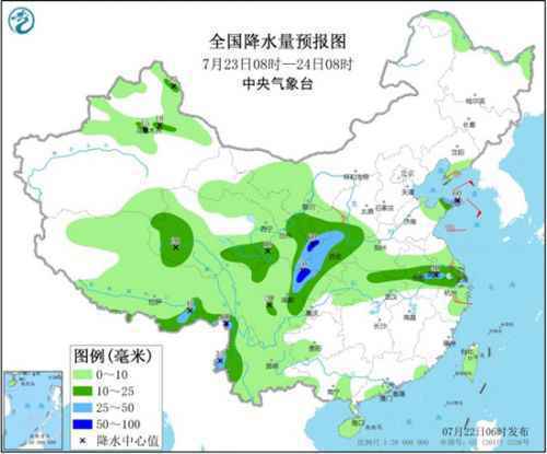 淮河流域强降雨不停歇 南方将现大范围高温天气