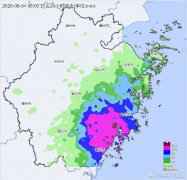2020台风黑格比最新位置 影响上海天气预报：将有暴雨