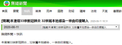 8月11日香港疫情最新通报：新增33例新冠肺炎确诊病例