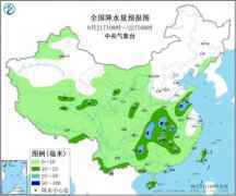 全国天气预报：北方大范围降雨来袭 东北开启入秋进程