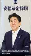 日本首相安倍晋三决定辞去首相一职