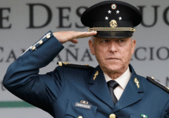 墨西哥前防长涉毒被捕,系墨首位在美被拘的高级军官 墨西哥前防长涉毒被捕,系墨首位在美被拘的高级军官