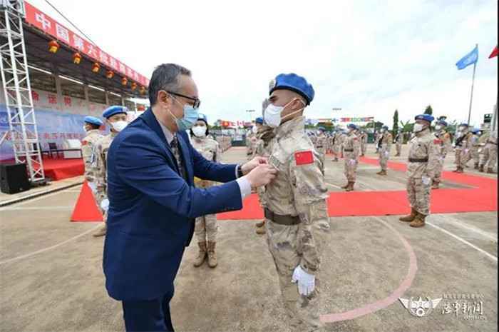 祝贺！又一批陆军维和官兵荣获联合国“和平荣誉勋章”