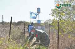 中国第19批赴黎巴嫩维和官兵执行“蓝线”通道维护任务 中国第19批赴黎巴嫩维和官兵执行“蓝线”通道维护任务