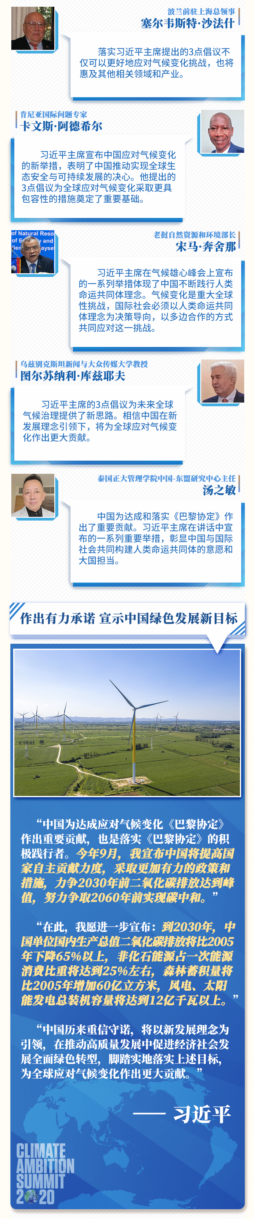 应对气候变化 这份中国方案赢得世界广泛赞誉