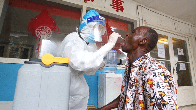 重任在肩！赴刚果（金）中国维和医疗分队首次受领联合国新冠病毒核酸检测任务