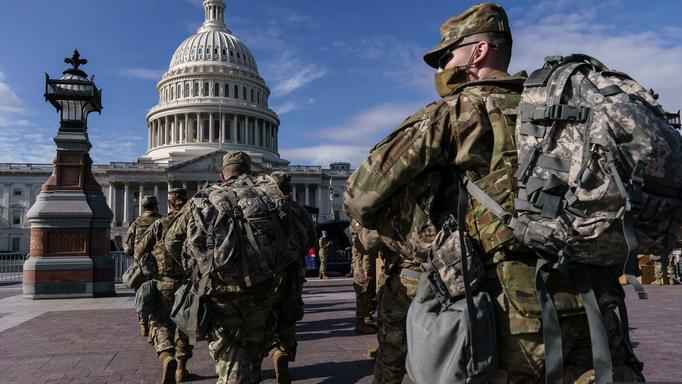 美国华盛顿特区200余名国民警卫队成员新冠病毒检测呈阳性