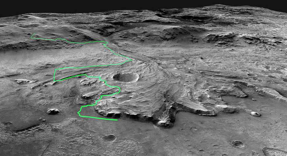 NASA“毅力号”登陆火星，传回首张火星照片！