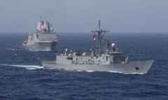 埃及与美国海军在红海举行联合军事演习