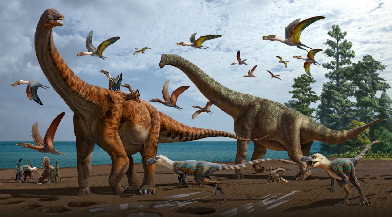  命名两个恐龙新属种 新疆哈密首次发现恐龙中的“巨无霸”
