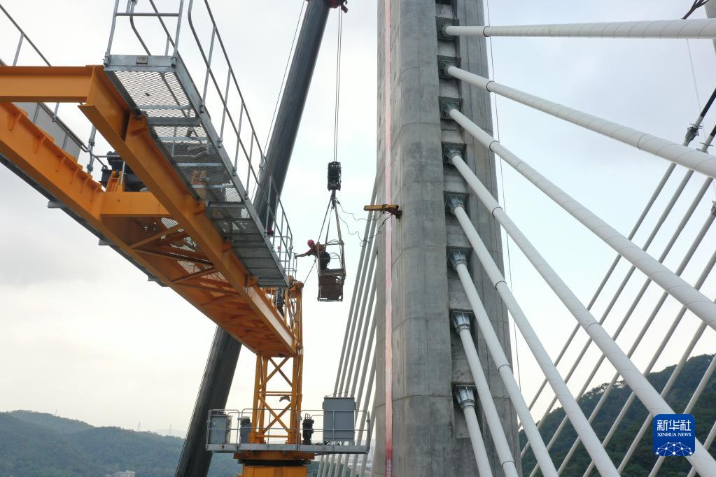  新建福厦铁路太城溪特大桥不平衡转体斜拉桥合龙